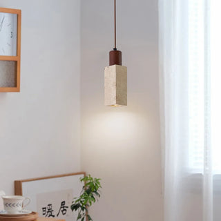 Celako™ Lumenis Pendant Light | Travertine Dining Room Lighting