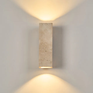 Celako™ Travetto Wall Light | Yellow Travertine Living Room Lighting