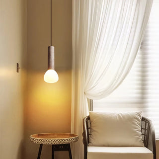 Celako™ Lupietra Pendant Light | Stone Japanese Vintage Bedroom Lighting