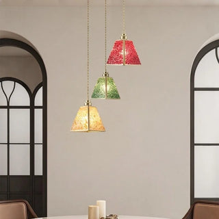 Celako™ Serein Pendant Light | Glass And Crystal Dining Room Lighting