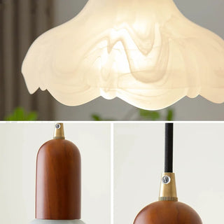 Celako™ Opalun Pendant Light | Glass Bedroom Lighting