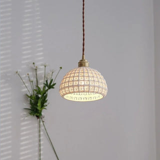 Celako™ Kaoluna Pendant Light | White Ceramic Kitchen Island Lighting