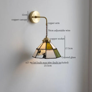 Celako™ Aurilia Wall Light | Glass Vintage Living Room Lighting