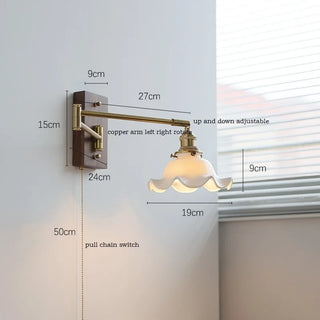Celako™ Cereso Wall Light | Ceramic Entryway Lighting