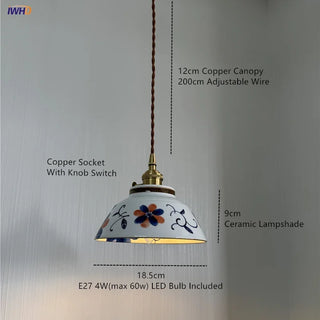 Celako™ Kogane Pendant Light | Ceramic Dining Room Lighting