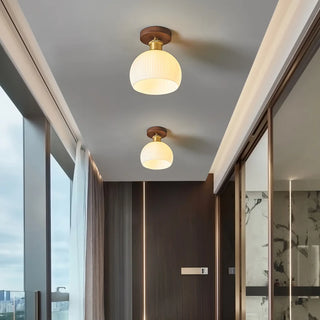 Celako™ Orvella Ceiling Light | Glass Living Room Lighting