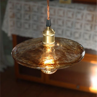 Celako™ Aureglaze Pendant Light | Glass Bedroom Lighting