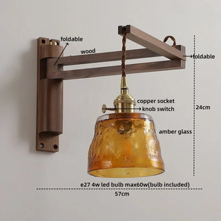 Celako™ Vitrelia Wall Light | Glass Modern Style