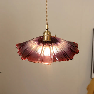Celako™ Ametrine Pendant Light | Purple Glass Living Room Lighting