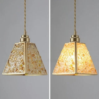 Celako™ Serein Pendant Light | Glass And Crystal Dining Room Lighting