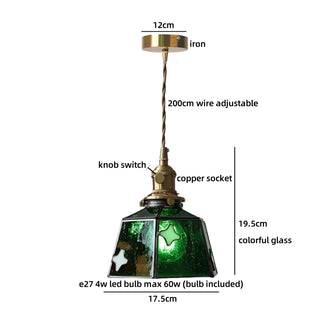 Celako™ Aurova Pendant Light | Glass Kitchen Island Lighting