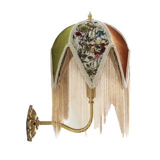 Celako™ Frangia Wall Light | Copper Cloth Bedroom Lighting