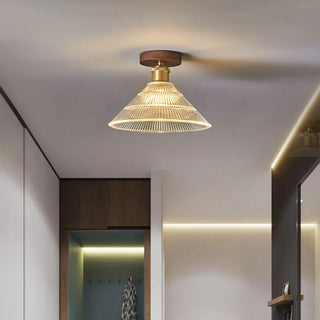 Celako™ Vitrine Ceiling Light | Aluminum Glass Living Room Lighting