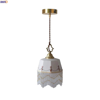 Celako™ Glazura Pendant Light | Ceramic Bedroom Lighting