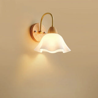 Celako™ Elowen Wall Light | Wood Hallway Lighting