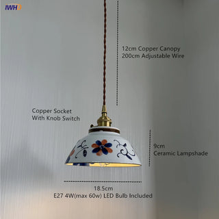 Celako™ Nivara Pendant Light | Ceramic Dining Room Lighting