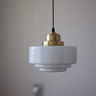 Celako™ Lattimo Pendant Light | Glass Stone Kitchen Island Lighting