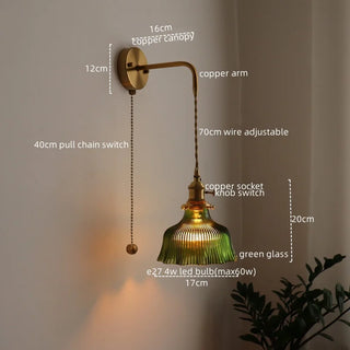 Celako™ Vitrello Wall Light | Glass Living Room Lighting