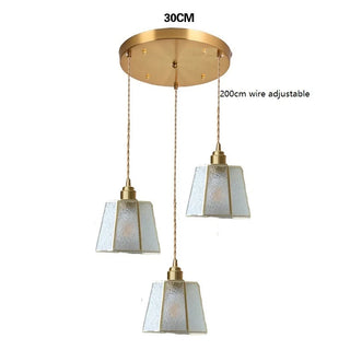 Celako™ Vetra Pendant Light | Glass Dining Room Lighting