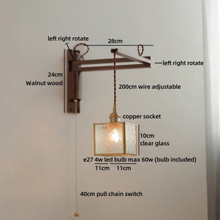 Celako™ Aureole Wall Light | Glass Living Room Lighting