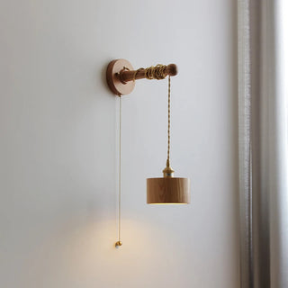 Celako™ Wabiko Wall Light | Wood Bedroom Lighting