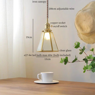 Celako™ Vitrielle Pendant Light | Glass Japan Vintage