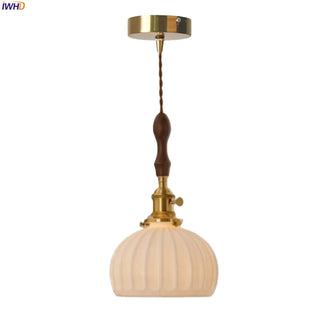 Celako™ Ceralune Pendant Light | White Ceramic Dining Room Lighting