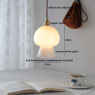 Celako™ Aurigla Pendant Light | Glass Copper Dining Room Lighting