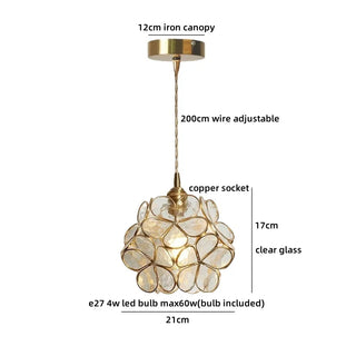 Celako™ Flusso Pendant Light | Polished Copper Kitchen Island Lighting