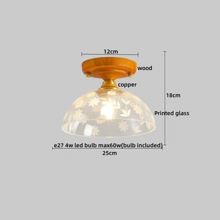 Celako™ Auriel Ceiling Light | Glass Dining Room Lighting