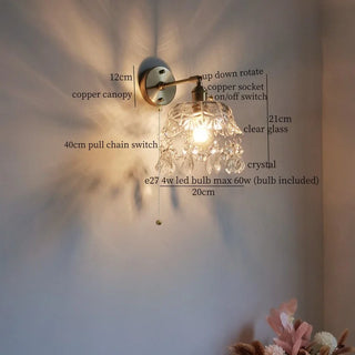 Celako™ Verrion Wall Light | Glass Living Room Lighting