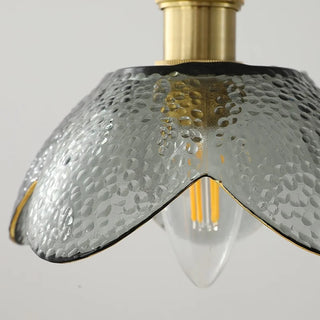 Celako™ Fumelia Pendant Light | Glass Copper Living Room