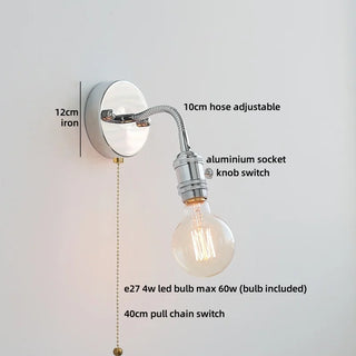 Celako™ Ivara Wall Light | Iron Bedroom Lighting