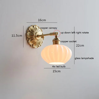 Celako™ Vesani Wall Light | Copper Bedroom Lighting
