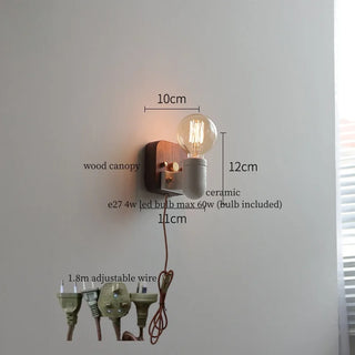 Celako™ Cerasyl Wall Light | Ceramic Nordic Modern Living Room Lighting