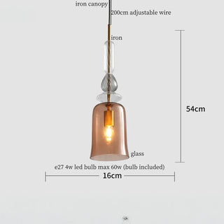 Celako™ Vetrisa Pendant Light | Glass Kitchen Island Lighting