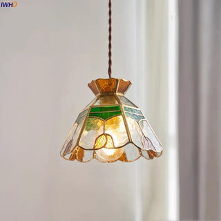 Celako™ Fiorene Pendant Light | Glass French Vintage Living Room Lighting
