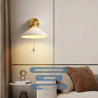 Celako™ Aurila Wall Light | Copper Bedroom Lighting