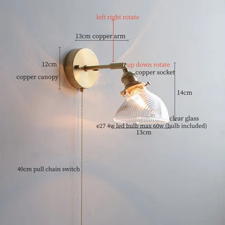 Celako™ Viridion Wall Light | Green Glass Stone Kitchen Island Lighting