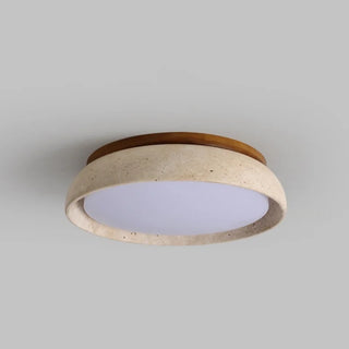 Celako™ Aureva Ceiling Light | Yellow Travertine Japan Style