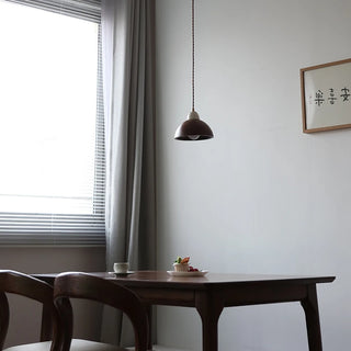 Celako™ Baskra Pendant Light | Walnut Wood Dining Room Lighting