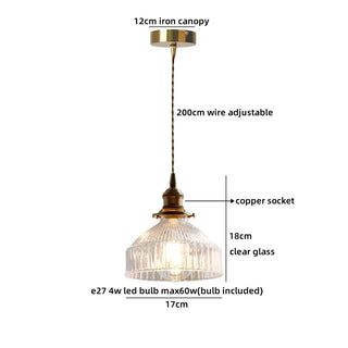 Celako™ Iustre Pendant Light | Glass Dining Room Lighting