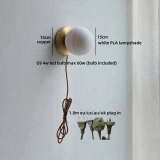 Celako™ Coulis Wall Light | Glass Hallway Lighting