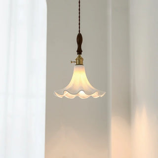 Celako™ Albiflora Pendant Light | White Ceramic Bedroom Lighting