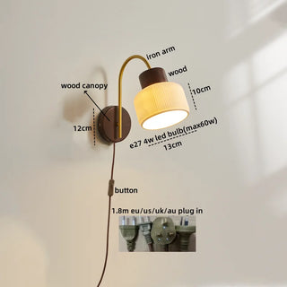 Celako™ Lutina Wall Light | Ceramic Nordic Living Room