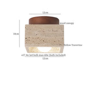 Yellow Travertine 17