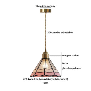 Celako™ Vitrosa Pendant Light | Glass Bedroom Lighting