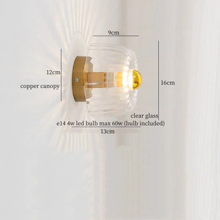 Celako™ Vitracove Wall Light | Glass Kitchen Island Lighting