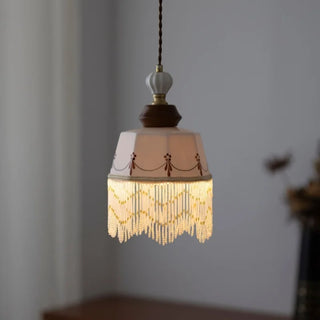 Celako™ Albario Pendant Light | Ceramic Bedroom Lighting