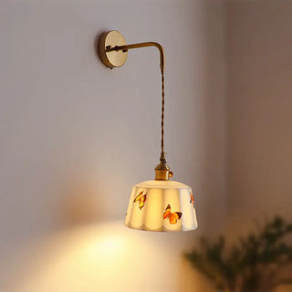 Celako™ Ceravi Wall Light | Copper Ceramic Living Room Lighting